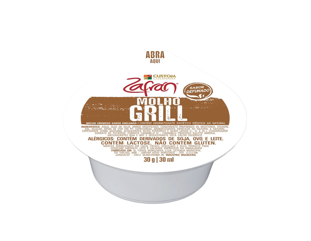 MOLHO GRILL SACHÊ ZAFRÁN 30 G (CX 96 UN)